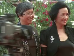 Deannie Ip at the Closing Night - Damsels In Distress Premiere: Venice Film Festival 2011 at Venice . (Footage by WireImage Video/Getty Images Entertainment Video) Stock Footage