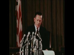 SYND 14-7-70 ANDERSON PRESS CONFERENCE News Clip
