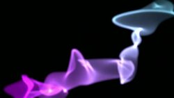 Abstract Digital Aurora Effect Computer Graphic rendered Stock Footage