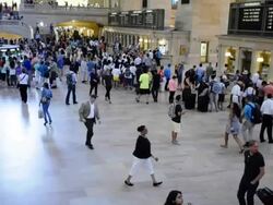 VIDEO: Grand Hall of Grand Central Terminal Stock Footage