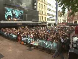 Harry Potter And The Half-Blood Prince World Premiere Stock Footage
