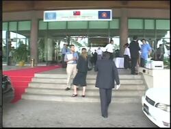 UN chief and donor countries discuss cyclone aid News Clip