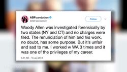 Alec Baldwin Thinks The Public's Disapproval of Woody Allen Is 'Unfair & Sad' | THR News News Clip