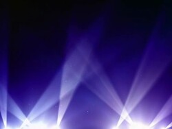 Spot Lights Background Loop - Rainbow Change (Full HD) Stock Footage