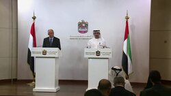 CLEAN : UAE do not exclude ground operation by Arab coalition in Yemen News Clip