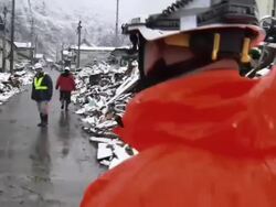 UK Search & Rescue teams Continue their Search News Clip