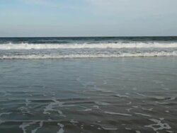 Beach and Waves Stock Footage