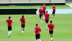 CLEAN : US soccer team practices for qualifier mat News Clip
