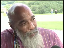 It was in August 40 years ago that young hippies watched the sun come up at the Woodstock music festival, an event that defined the 1960s.  Ted Shaffrey has more on this year's commemoration News Clip