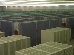 MS Machine room / Earth simulator Japan, Japan Stock Footage