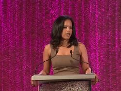 SPEECH: Michelle Ebanks at the 4th Annual ESSENCE Black Women In Hollywood Award Luncheon at Beverly Hills CA. (Footage by WireImage Video/GettyImages) Stock Footage