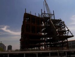 Construction timelapse Stock Footage