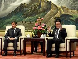 CLEAN: Sarkozys visit Great Wall on China visit News Clip