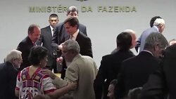 CLEAN : FILE Brazil replaces Scissorhands finance minister News Clip