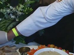 Golden Globe Awards Backstage Creations Stock Footage