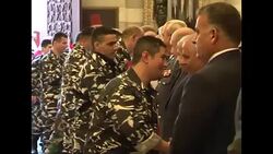 CLEAN : Freed Lebanese hostages back in Beirut following swap News Clip