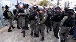 CLEAN : Israeli forces prevent Palestinians from entering memorial tent News Clip