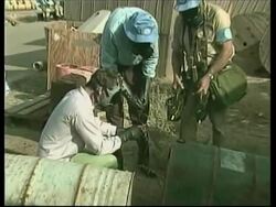 Hans Blix presents independent report on global weapons control News Clip