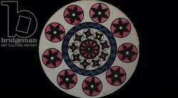 Animated 19th century phenakistoscope with man eating man Stock Footage