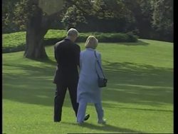 USA: WASHINGTON: BILL CLINTON LEAVES FOR TOUR OF SOUTH AMERICA News Clip