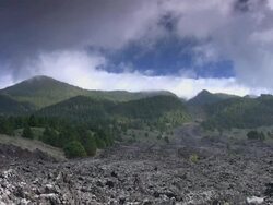 Field of lava Stock Footage
