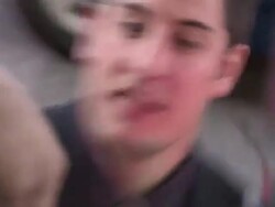 Jason Biggs greets fans at the American Reunion Pr Stock Footage