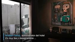 CLEAN : Walled-Off nueva obra de Banksy en Cisjordania News Clip