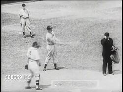 1941 Joe DiMaggio Sets Batting Record News Clip