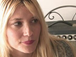 Marnie Stern Interview (clip 4) Stock Footage