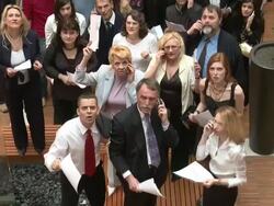 HD: Excited People Stock Footage