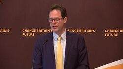 Nick Clegg speech on Lib Dem Brexit position News Clip