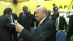 CLEAN : Media perpetuating colonisation at Nations Cup CAF President News Clip