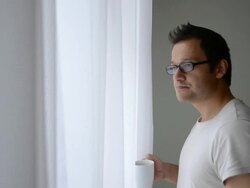 Waking up to a new day Stock Footage