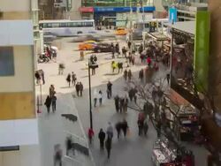 Seoul City Zoom Stock Footage