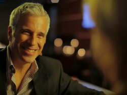 MS Couple talking each other at bar / Seattle, WA, United States Stock Footage