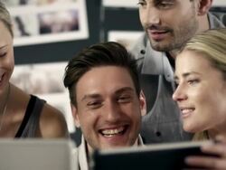 Small business meeting Stock Footage