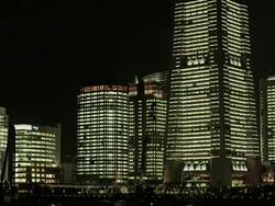 Minato Mirai Stock Footage