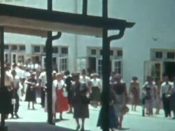 Community College 1940's Stock Footage