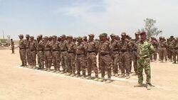 CLEAN : Iraq launches Sunni anti IS force in Anbar News Clip