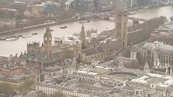 Aerial shots of Westminster News Clip