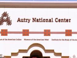 WS ZO  Autry Center Museum of the American Indian and Museum of the American West in Griffith Park / Los Angeles, California, USA Stock Footage