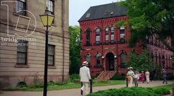 Town life in a 1900s town, 1908 - reenactment, clip 4 Stock Footage