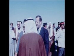 SYND 10 12 77 PRESIDENT ASSAD OF SYRIA MEETS MAIR ON MID-EAST SITU News Clip
