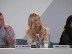 Press Conference Arrivals: The Reluctant Fundamentalist: 69th Venice Film Festival Stock Footage