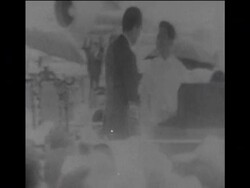 SYND 26/7/69 DEMONSTRATIONS AS PRESIDENT NIXON ARRIVES IN THE PHILIPPINES Instructional Video