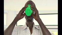 President Yahya Jammeh treating AIDS patient News Clip