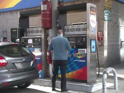 Gas prices Stock Footage