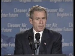 US President offers alternative to Kyoto accord News Clip