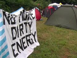 Anti Shale Gas Drilling Protests Continue in Balcombe News Clip