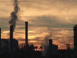 Chemical pipes Stock Footage